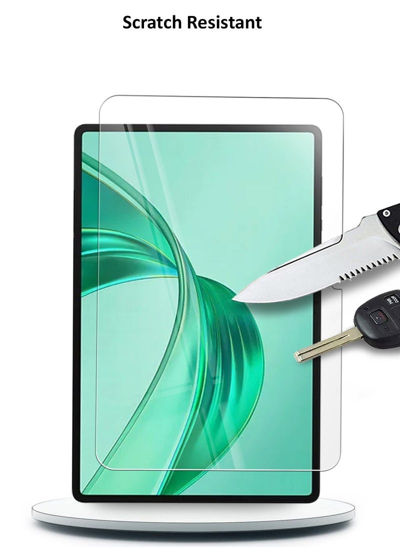 Techie HD Tempered Glass Screen Protector for Honor Pad X8a 11-inch 2024 - Anti Reflection Anti Bubbles 9H Hardness 0.33 mm Rounded Edges Easy Installation  - Image 4