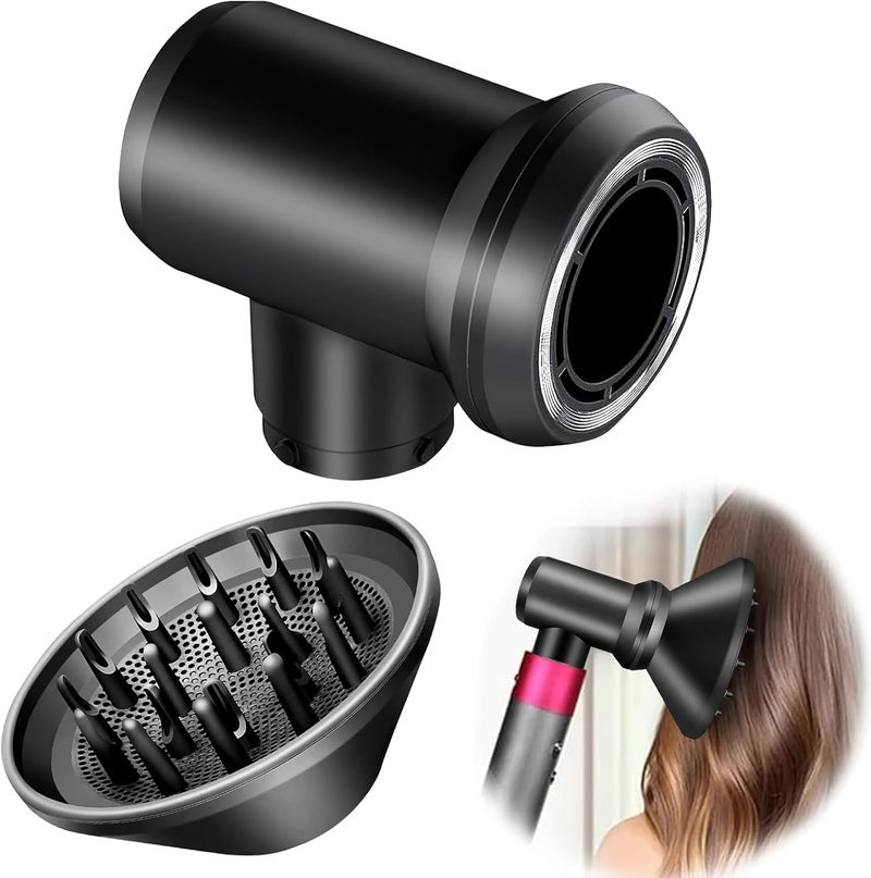 Chuancheng Diffuser and adapter for Dyson Airwrap Styler for Airwrap Styler in a hair dryer combination - Image 1