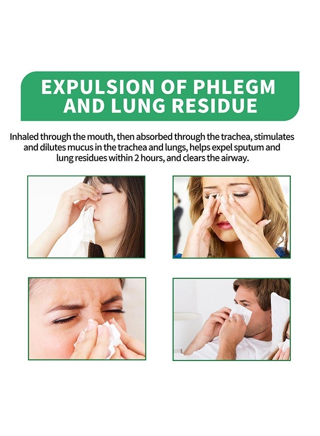 SOUTH MOON Herbal Spray Cleansing Lung,Natural Throat Oral Spray, Repair damaged airways and lungs with Lung Cleansing Mist，Relieves Throat and Nasal Discomforts Throat 20ml  - Image 3