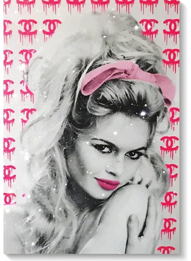 RYN Brigette Bardo Wall Art Multicolour 40x60cm - Image 1