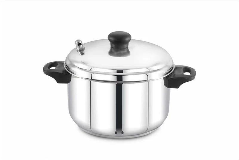 Praylady 3-Ply Stainless Steel Idli Cooker with 4 Plates | 16 Idlis | Induction Base & Sandwich Bottom | Stay Cool Handles | Even Heating | Fluffy Idlis Every Time - Image 1