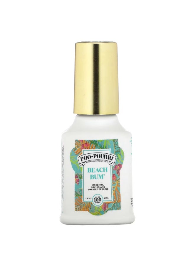 بوو - بوري بخاخات المرحاض من بو-بوري، بيفور-يو-جو®، مؤخرة الشاطئ، 2 أونصة سائلة (59 مل) - Image 1