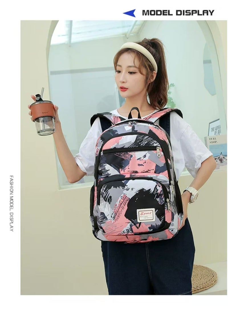 سبورت الأولاد والبنات على ظهره ، حقيبة الظهر ، حقيبة الظهر ، ثلاث قطع ، كلاسيك - Image 2