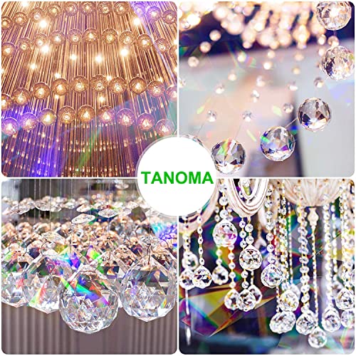 TANOMA Window Hanging Crystals Prism Suncatcher for Windows, Rainbow Maker Pendant Sun Catchers - Image 3