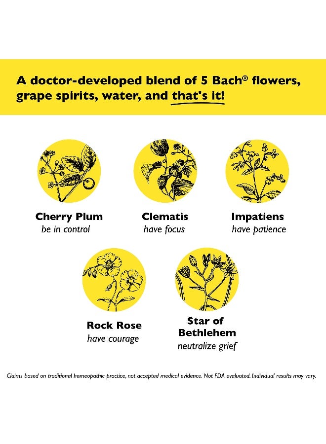 RESCUE Bach RESCUE REMEDY KIDS Dropper 10mL, Natural Stress Relief, Homeopathic Flower Essence, Vegan, Gluten & Sugar-Free, Kid-friendly, Non-alcohol Formula - Image 5