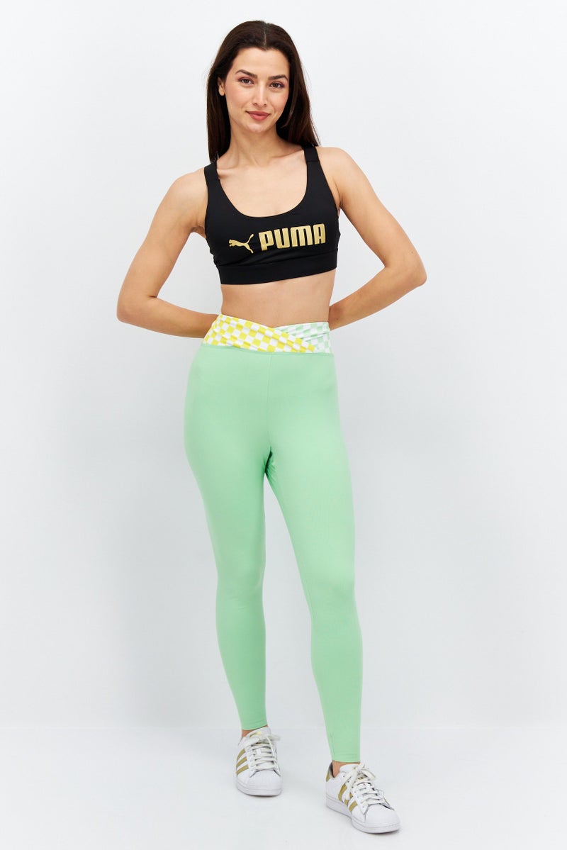 PUMA سوتيان رياضي للنساء مزود ببطانة خفيفة للتدريب، أسود - Image 4