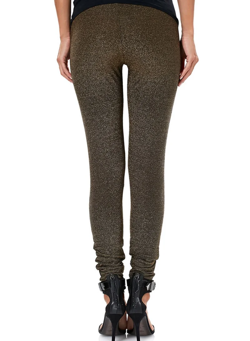 Ginger Lurex Leggings