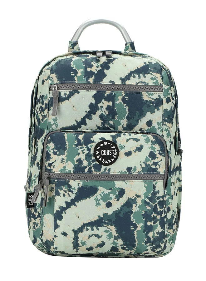 Cubs CUBS Senior Tie-Dye Waterproof Kids Backpack â€“ 36L Large School Bag for Girls & Boys (Ages 8â€“15) | Fits 15" Laptop | Zip Closure | Durable, Stylish & Lightweight