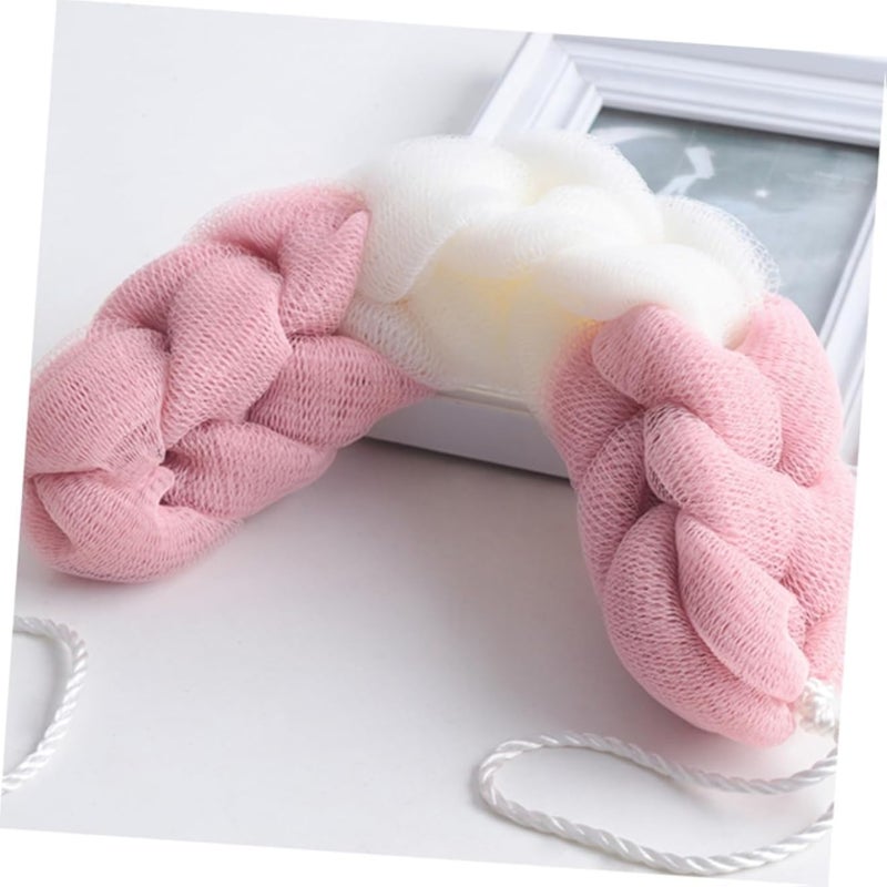Bath Loofah Mesh Body Scrubber Practical Soap Foam Sponge Easy to Use Lightweight Quick Dry for Daily Use in Bathroom