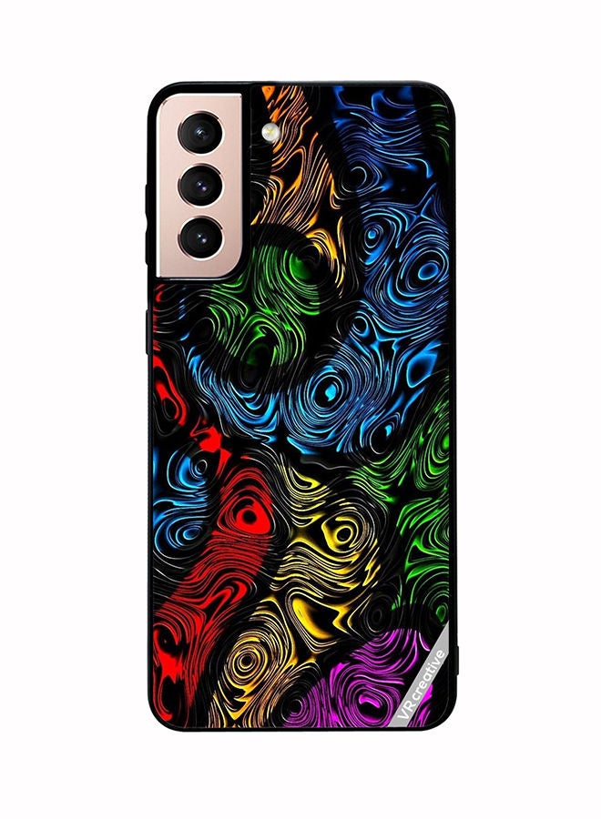 VR CREATIVE Protective Case Cover For Samsung Galaxy S21 Plus 5G Multicolor Design - Image 1