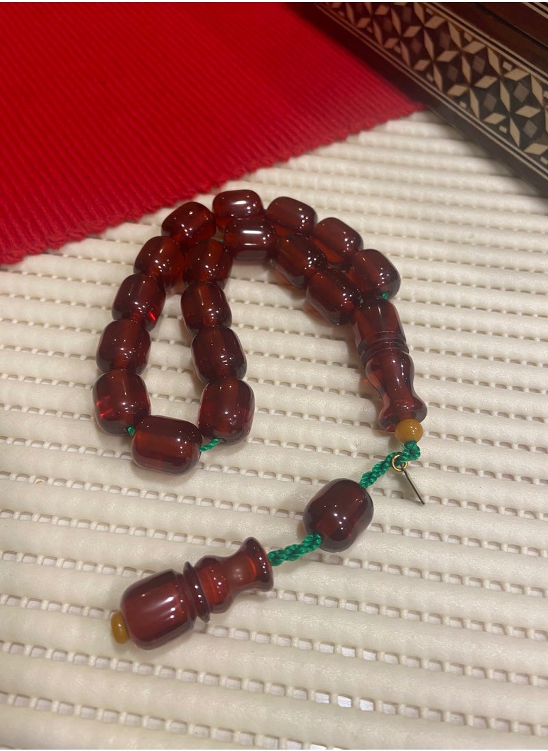 German Faturan Prayer Beads For Men 17 Beads Size 12.5mm x 15.5mm Approx - pzsku/ZA025BF1D7ED66D03948BZ/45/_/1729819059/81235a5d-f4be-47f3-a166-f6d6a62f185d