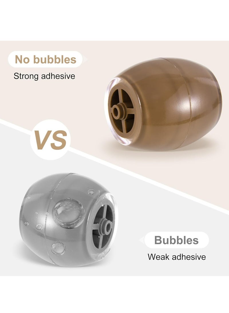 Loquat Reusable Washable Lint Roller Ball, Sticky Pet Hair Removal Tool for Clothes Beds, Sofas and More(Brown) - Image 2