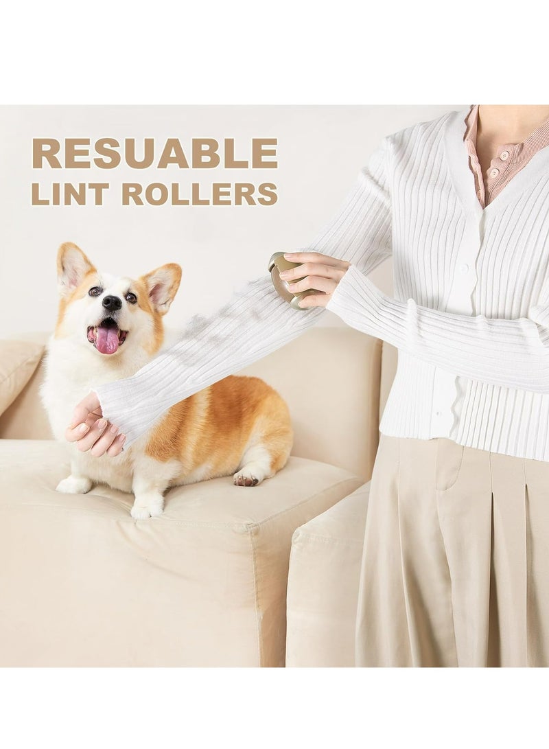 Loquat Reusable Washable Lint Roller Ball, Sticky Pet Hair Removal Tool for Clothes Beds, Sofas and More(Brown) - Image 5