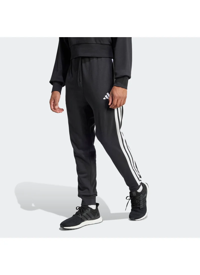 اديداس Essential 3 Stripe French Terry Joggers