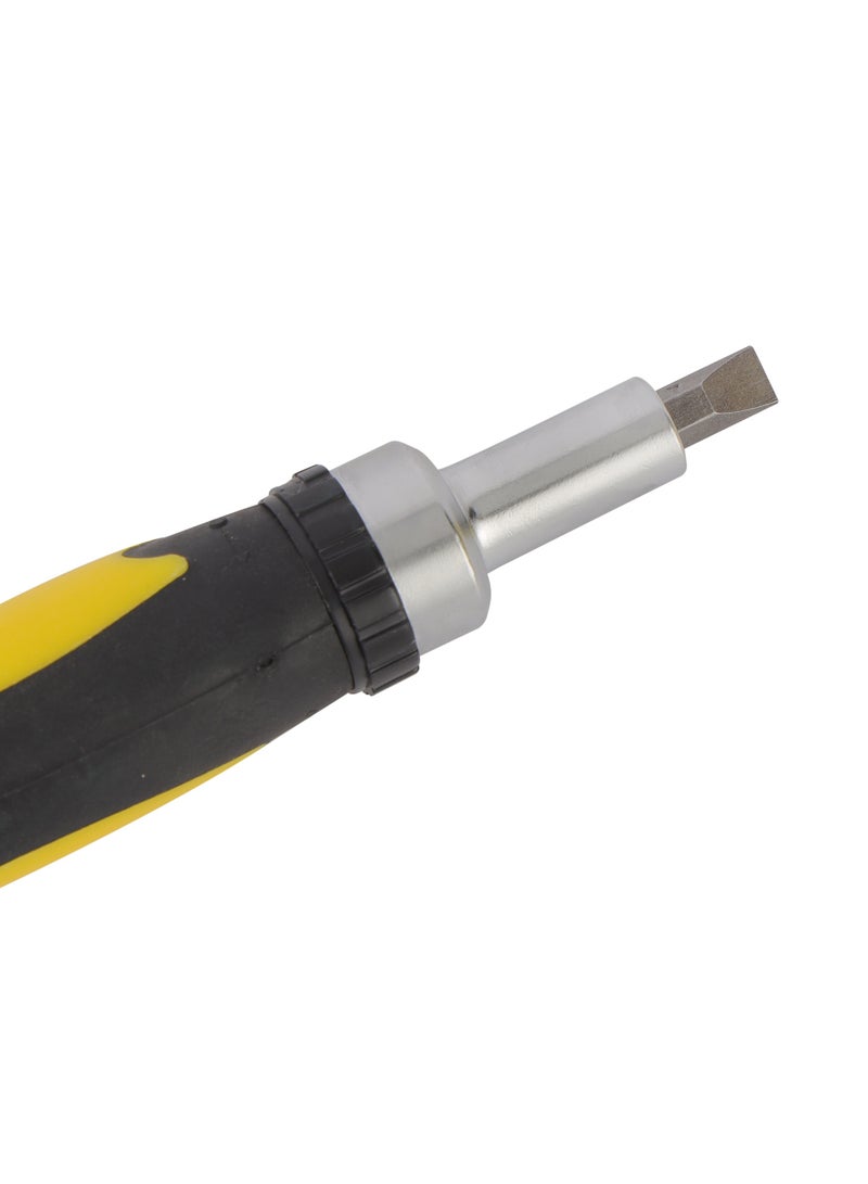 Epsilon 22-Piece Ratchet Screwdriver Set with Sockets and Bits | Includes Flathead, Philips, Hex, Torx, Socket Adapter & Ratchet Handle | Durable Tool Kit for Home, Garage, and Workshop - Image 4