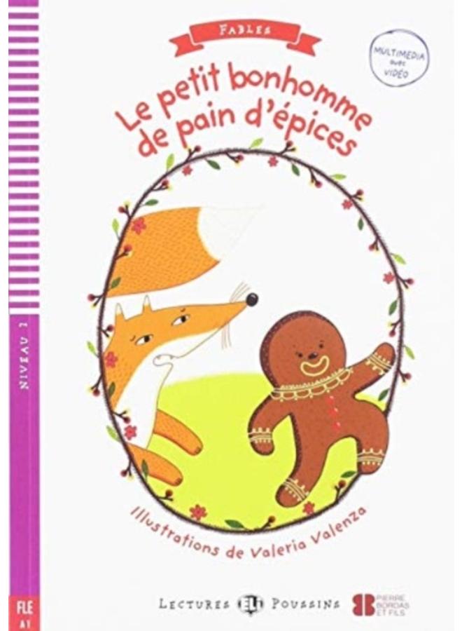 Le Petit Bonhomme de pain d'epices + downloadable : Young ELI Readers - Fables