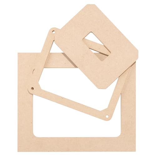 O'SKOOL Router Table Insert Plate Template Kit – Includes MDF Routing Template, Threaded Inserts, Router Bits for 9-1/4 x 11-3/4 Standard Plates, RTS020 - Image 3