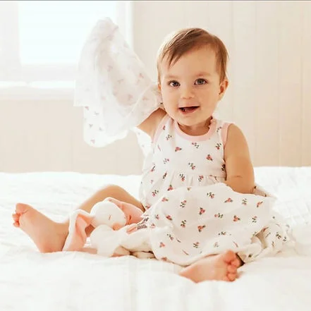 Maud N Lil Organic Mini Bunny Soft Toy Comforter