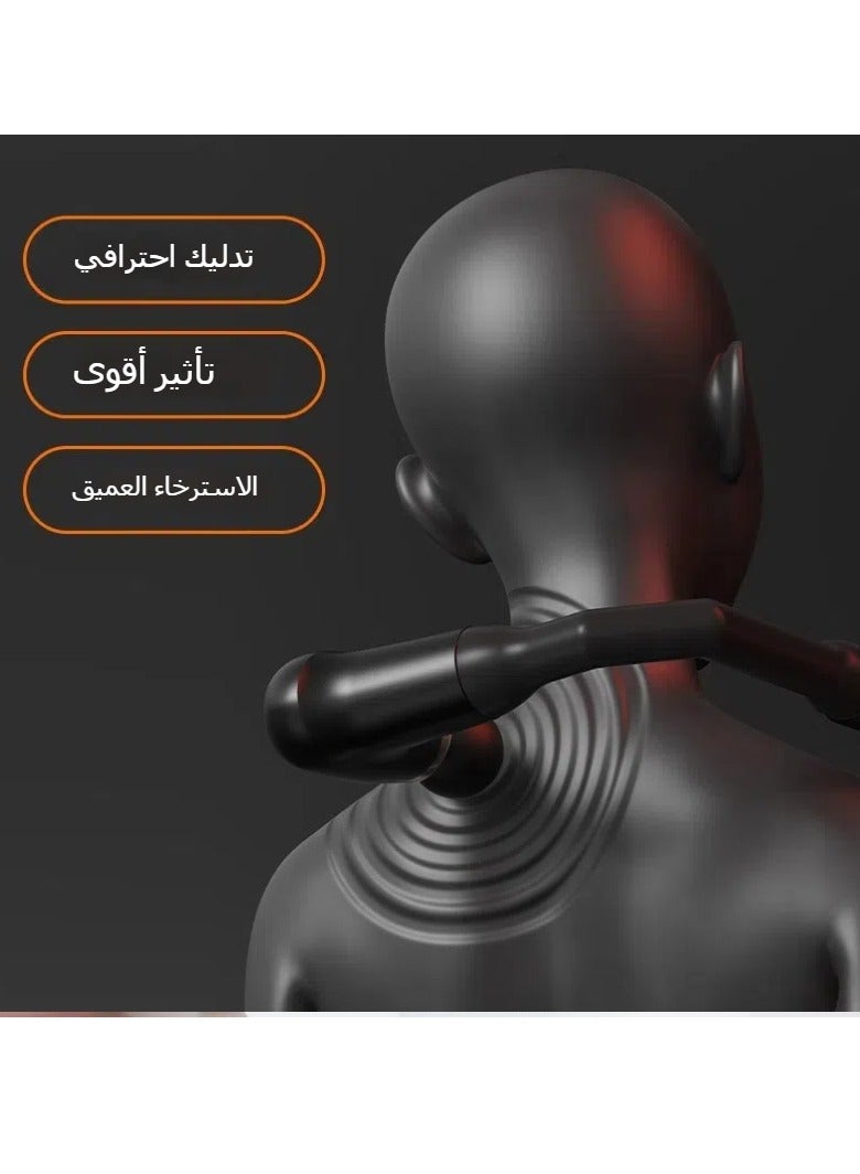 general Bay Head Fascia Gun Multifunctional Shoulder Neck Waist Back Leg Massager Whole Body Muscle Vibration Relaxation Handheld Massager - Image 2