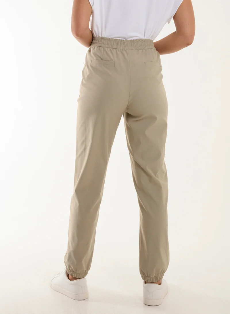 بلو فانيلا Cuff Trousers