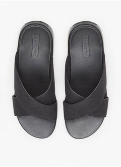 Le Confort Men Cross Strap Slip-On Sandals Ramadan Collection  - Image 1