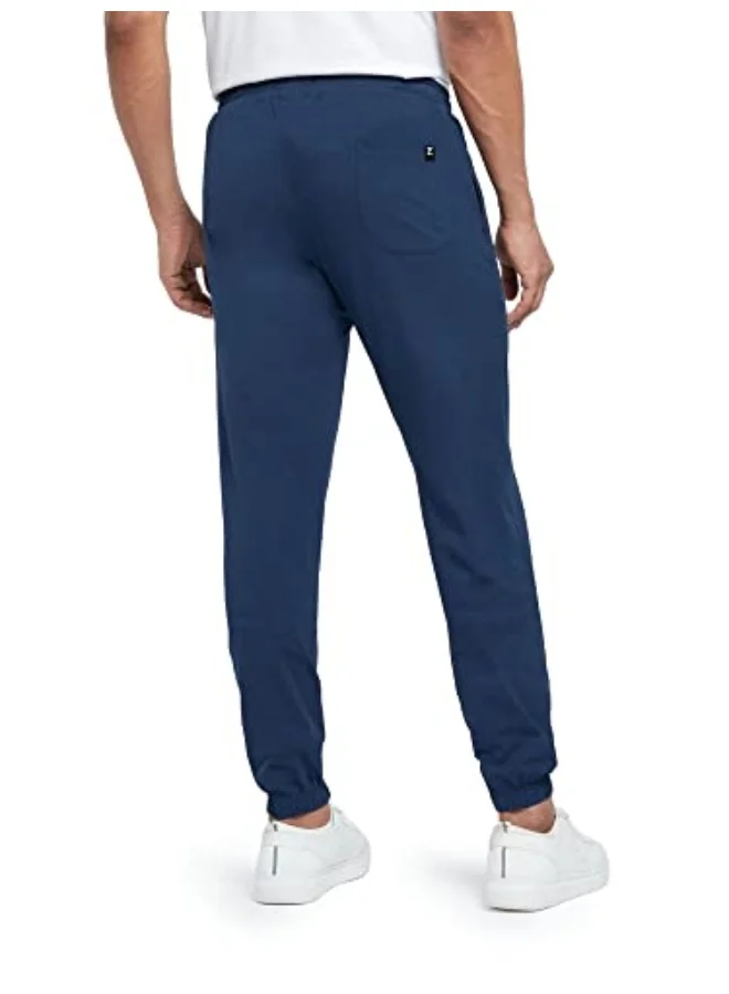 XYXX  XYXX Athleisure Men's Cotton Modal Joggers | Moisture Absorbent, Comfortable Stretch Loungewear | Tailored Relaxed Fit Solid Ace Joggers with Zipper Pocket  | Best Price UAE