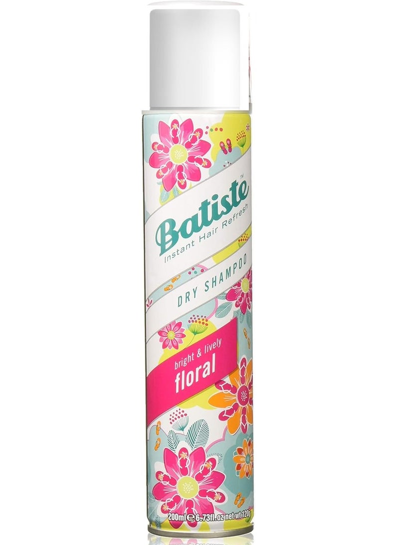 باتيستي شامبو جاف برائحة الزهور المنعشة والحيوية 200 مل