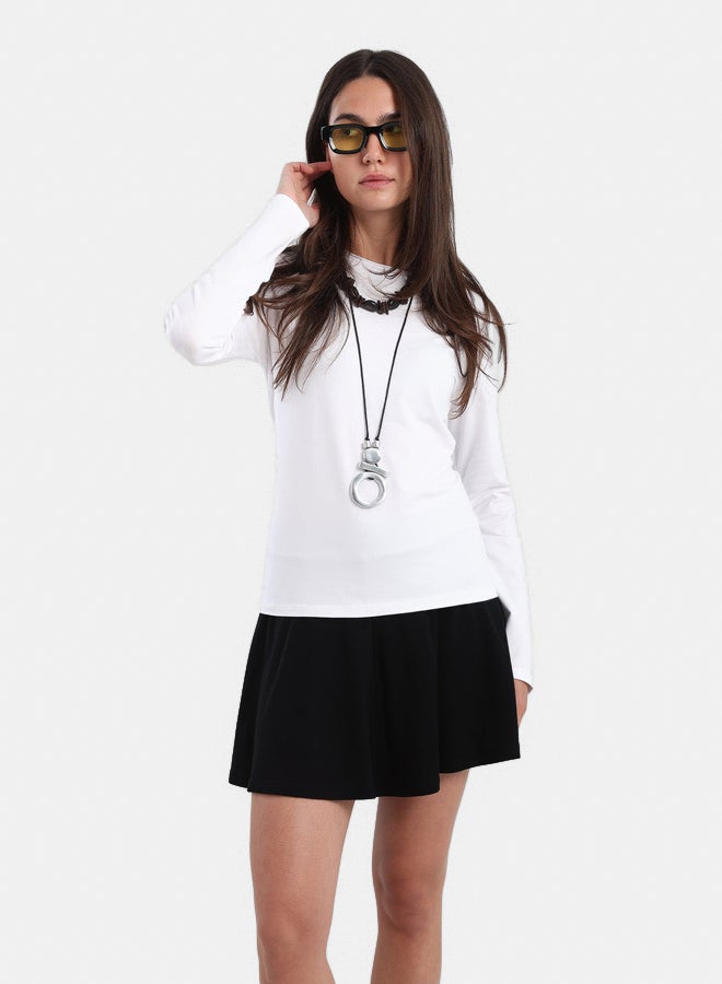 Carina Basic Long Sleeves Top - Image 1
