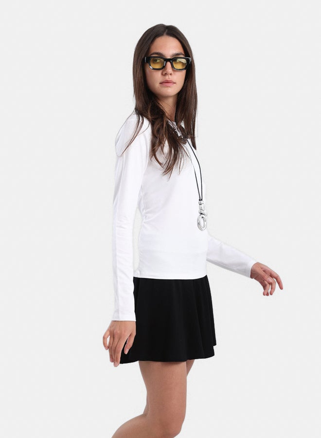 Carina Basic Long Sleeves Top - Image 2