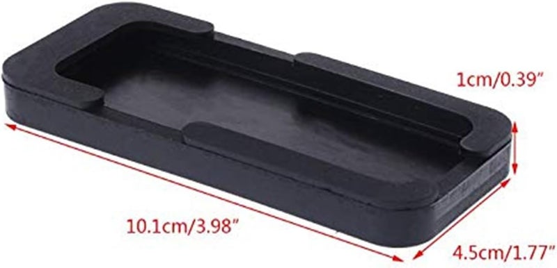 DEMULAX Car Rubber Foot Rest Pedal Pad - Image 3