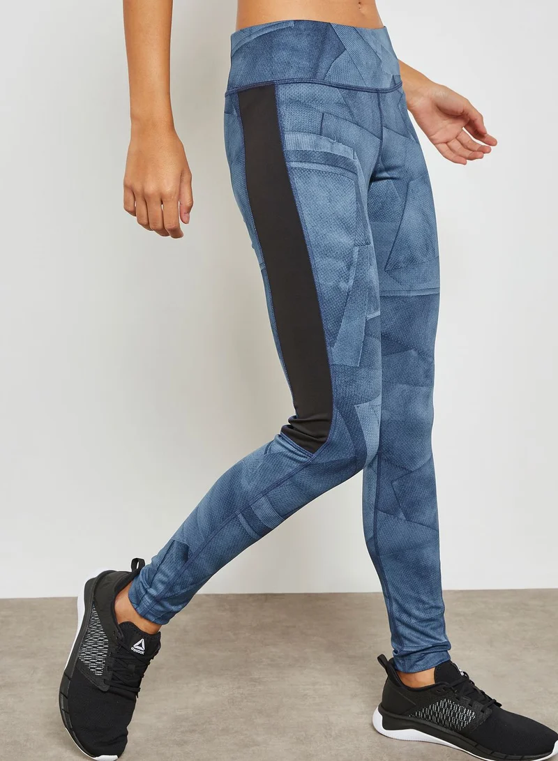 Reebok Workout Ready AOP Leggings