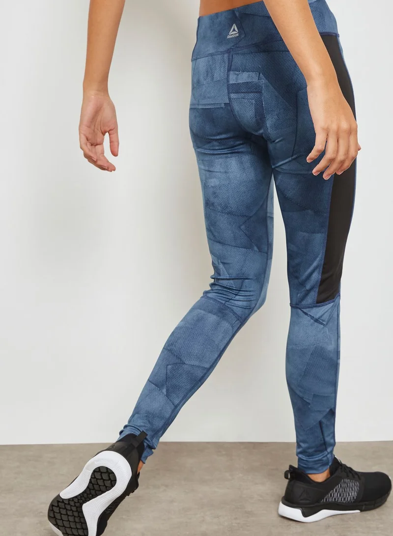 Reebok Workout Ready AOP Leggings
