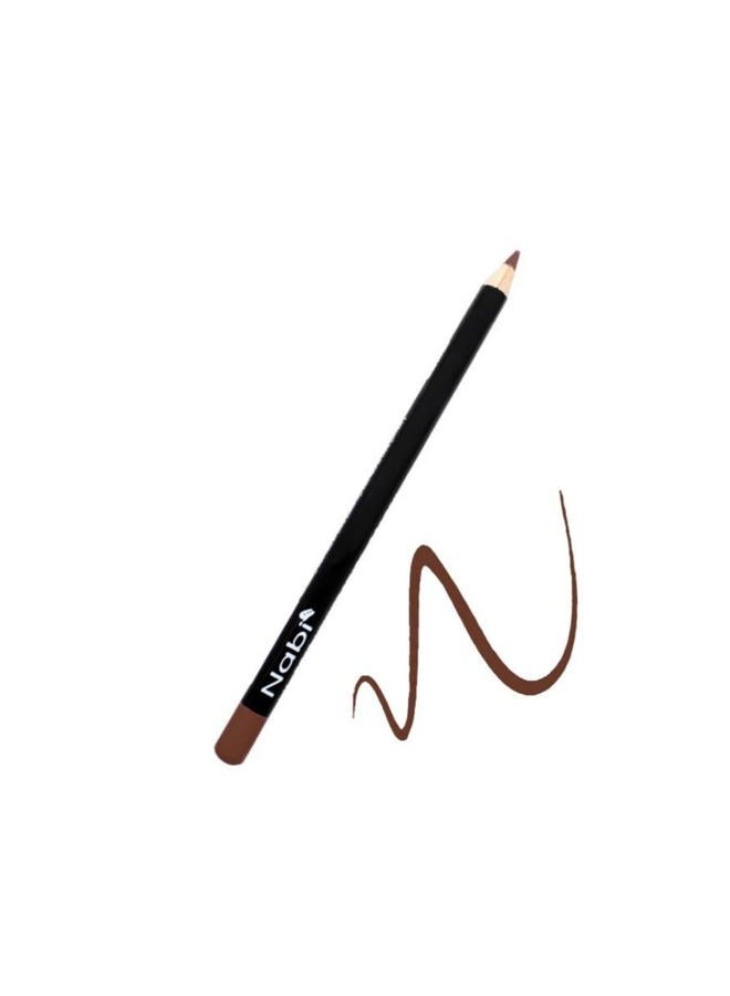 Nabi Lip Liner Set with 12 Wood Colors, Highly Pigmented Lip Make-up, Long Lasting, Intense and Rich Colors, 7 Inch Pencil (Brown, 19 cm) - Image 4