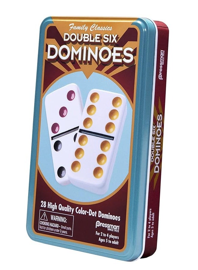 Pressman Double 6 Colored Dominoes - Image 5