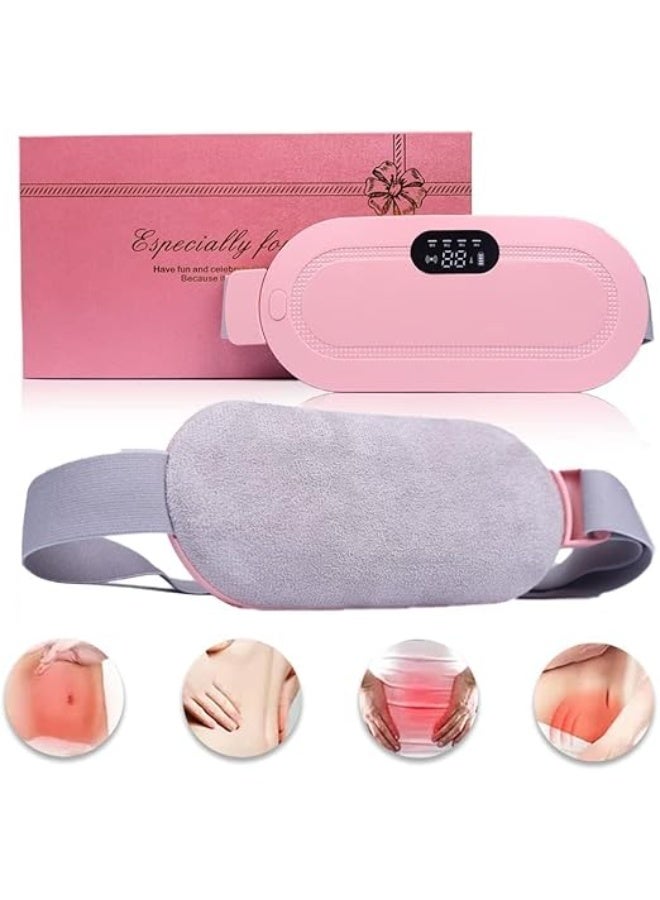 Cramp Heating Pad Electric Belt – Cordless USB Menstrual Pain Relief for Stomach, Back & Waist, Portable Massager for Women & Girls - Image 1