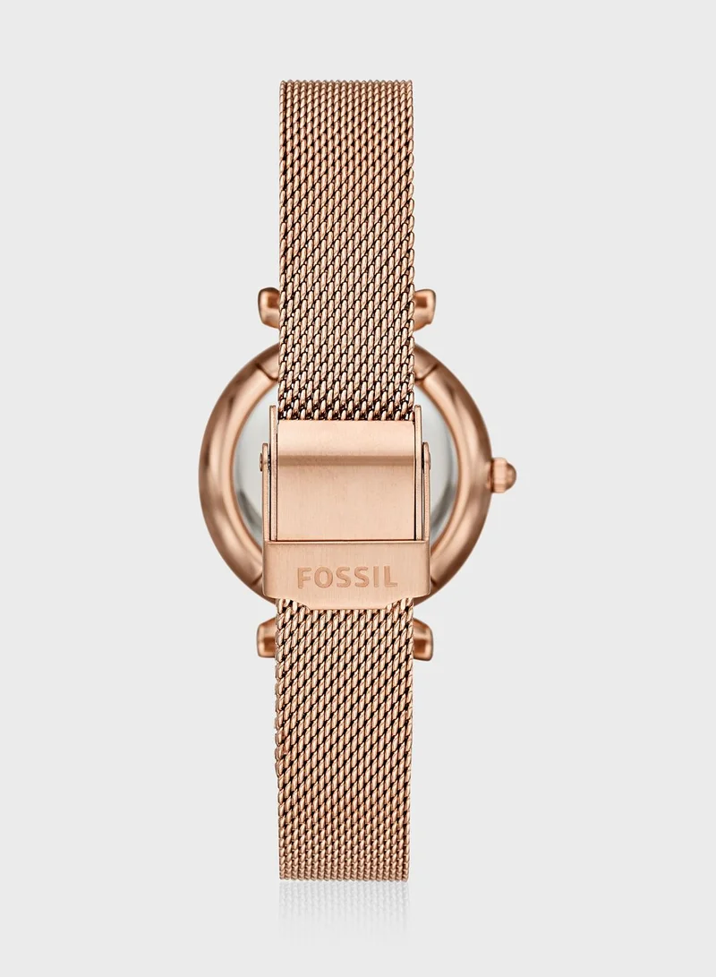 FOSSIL ES4443SET Carlie Analog Watch+Bracelet Set