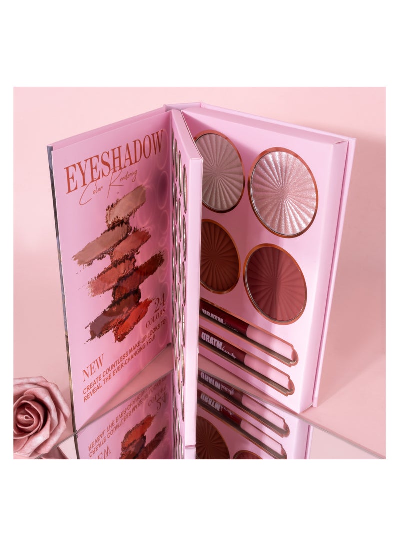 Me Now ظلال عيون هايلايتر بلشر ولمعة 4 في 1 لوحة - Image 4