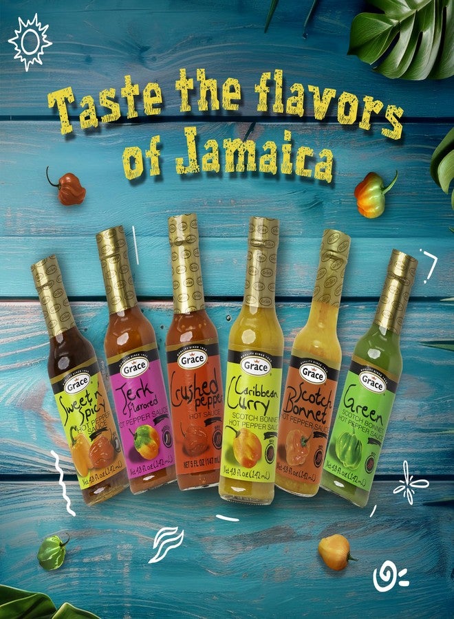 Grace صلصة الفلفل الحار غريس يلو سكوتش بونيت 4.8 أونصة - عبوتين - صلصة حارة كاريبية أصلية - صلصة فلفل سكوتش بونيت جامايكية - Image 5