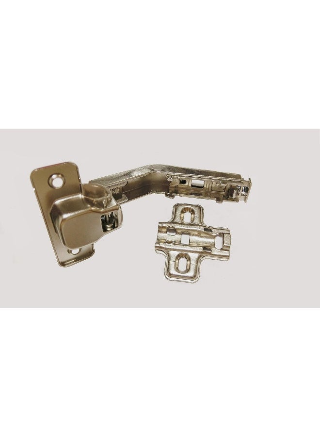 Elysian 1 Pieces Lazy Susan Hinge Face Frame Plate For Folded Door Kitchen Cabinet Corner Door Hinges Metal Lazy Susan Cabinet Corner Hardware Cabinet Door Hinges Corner Cabinet Replacement 135 Degree Open  - Image 5