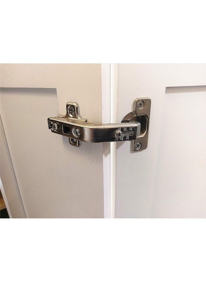 Elysian 1 Pieces Lazy Susan Hinge Face Frame Plate For Folded Door Kitchen Cabinet Corner Door Hinges Metal Lazy Susan Cabinet Corner Hardware Cabinet Door Hinges Corner Cabinet Replacement 135 Degree Open  - Image 1