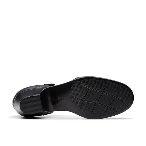 clarks حذاء كلاركس النسائي إميلي 2 كيترا، جلد أسود، 6.5 - Image 4