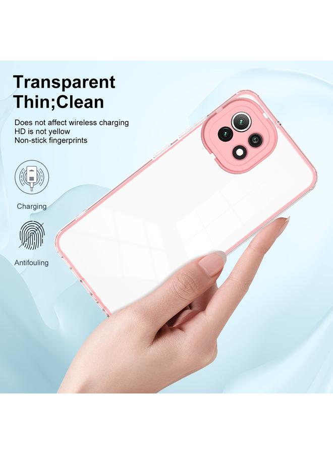 The Bros 3 in 1 Clear TPU Color PC Frame Phone Case For Xiaomi Mi 11 Lite / 11 Lite 5G / 11 Lite 5G NE - Image 4