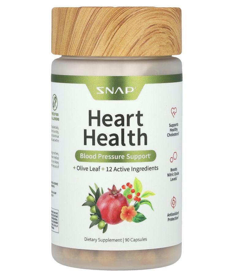 SNAP SUPPLEMENTS Heart Health 90 Capsules