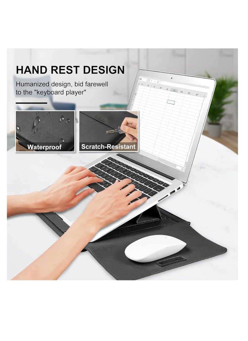 Generic - 13 Inch Laptop Sleeve Bag with Stand FunctionGOLP Compatible with 13.3 2020 2019 2017 for MacBook Air/Pro 13.5 Microsoft Surface Book 2 Surface Laptop 3 - Image 1
