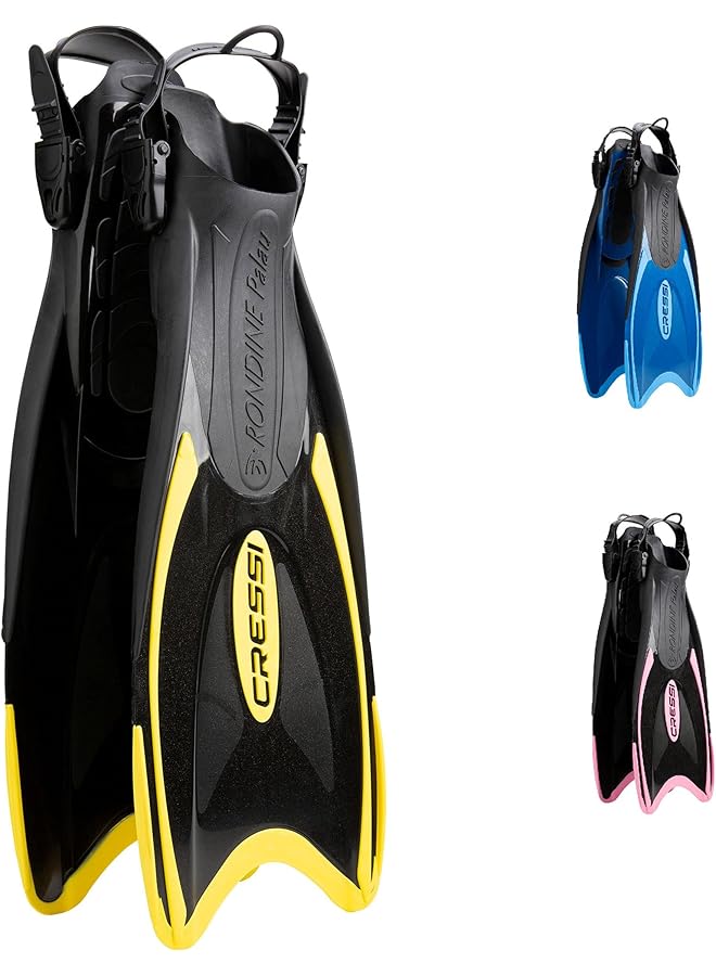 Cressi Palau Light Weight Travel Snorkeling Swim Fins - Image 1