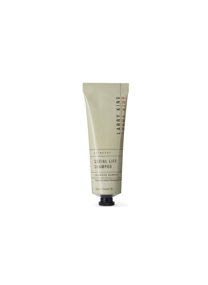 LARRY KING - LARRY KING HAIRCARE SOCIAL LIFE SHAMPOO 100ML - Image 1