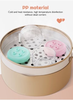 URbazaar 6 PCS Baby Food Containers Stackable Baby Food Storage Containers with Lids,Baby Food Jars for Snack,Puree,Freezer Safe,Easy Storage&Freshness,Microwavable,BPA Free  - Image 4