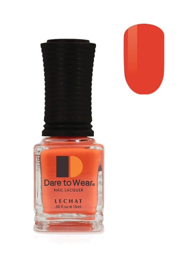 Lechat Long Lasting Nail Polish Color Brightspiced Orange By Lechat Nail Lacquer Harvest Moon Dw239