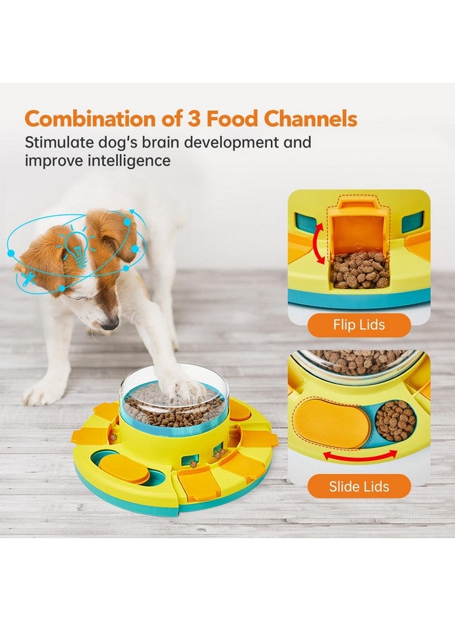 Potaroma Dog Puzzle Toy 2 Levels, Slow Feeder, Pup Food Treat Feeding Dispenser for IQ Training and Entertainment for All Breeds 4.2 Inch Height - Image 3
