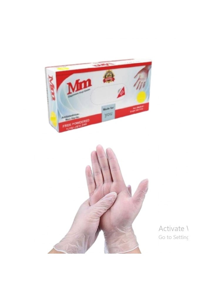 MM - Clear gloves - Image 1